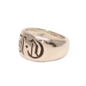 CHROME HEARTS クロムハーツ CH SEAL STAMP シールスタンプリング 指輪 SV925 サイズ23号 20.0g 美品 中古 4a000970