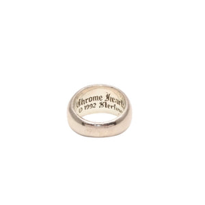 CHROME HEARTS クロムハーツ CH SEAL STAMP シールスタンプリング 指輪 SV925 サイズ23号 20.0g 美品 中古 4a000970
