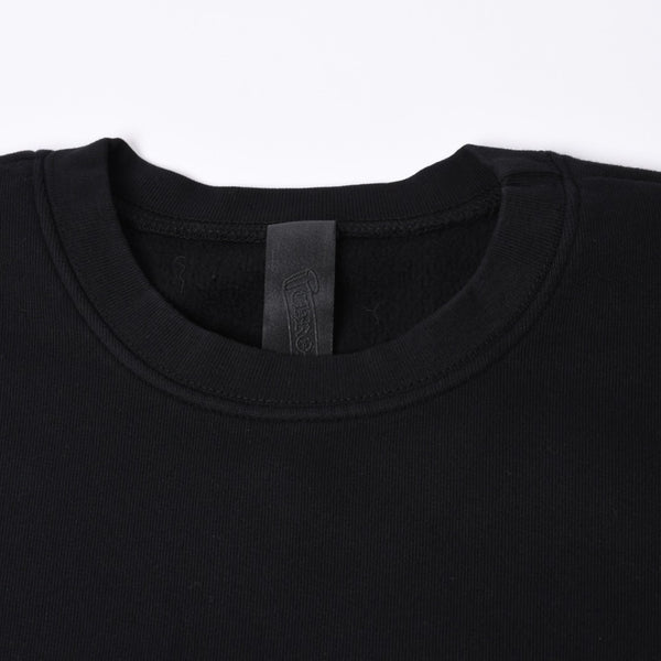 New and unused CHROME HEARTS Cemetery Cross Patch Sweatshirt Size M 17 Patch Haraco Patent Leather Used 4a001302