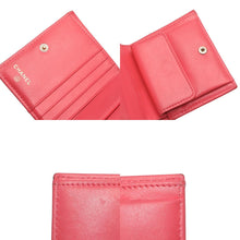 画像をギャラリービューアに読み込む, CHANEL シャネル Small Wallet スモールウォレット Black Pink Gold ブラック ピンク ゴールド キャビアスキン AP3185 XT734XNC 美品 中古 4a001033