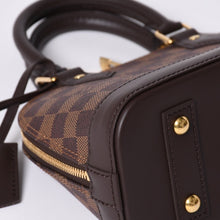 画像をギャラリービューアに読み込む, 新品同様 LOUIS VUITTON ルイヴィトン ダミエ アルマBB ハンドバッグ N40606 ショルダー 2WAY PVC ゴールド金具 中古 4a000994