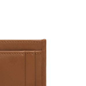 MIU MIU ミュウミュウ マテラッセ レザー カードケース キャメル ゴールド金具 レザー 美品 中古 4a000789