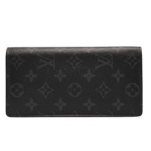 画像をギャラリービューアに読み込む, LOUIS VUITTON ルイヴィトン M61697 モノグラム エクリプス ポルトフォイユ ブラザ 2つ折り 長財布 ブラック 美品 中古 4a000835