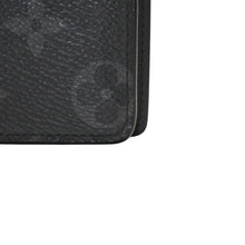 画像をギャラリービューアに読み込む, LOUIS VUITTON ルイヴィトン M61697 モノグラム エクリプス ポルトフォイユ ブラザ 2つ折り 長財布 ブラック 美品 中古 4a000835