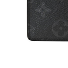 画像をギャラリービューアに読み込む, LOUIS VUITTON ルイヴィトン M61697 モノグラム エクリプス ポルトフォイユ ブラザ 2つ折り 長財布 ブラック 美品 中古 4a000835