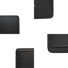 画像をギャラリービューアに読み込む, LOUIS VUITTON ルイヴィトン M61697 モノグラム エクリプス ポルトフォイユ ブラザ 2つ折り 長財布 ブラック 美品 中古 4a000835