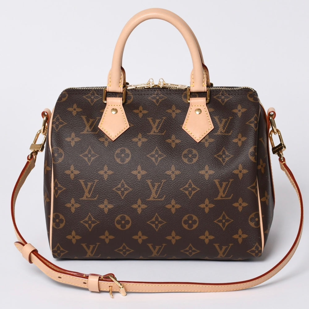 New Unused LOUIS VUITTON Nano Speedy Handbag 2WAY Bag M81085 Monogram Used 4a000998