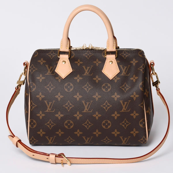 New Unused LOUIS VUITTON Nano Speedy Handbag 2WAY Bag M81085 Monogram Used 4a000998