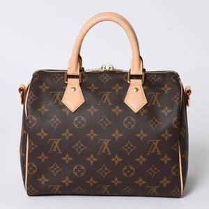 New Unused LOUIS VUITTON Nano Speedy Handbag 2WAY Bag M81085 Monogram Used 4a000998