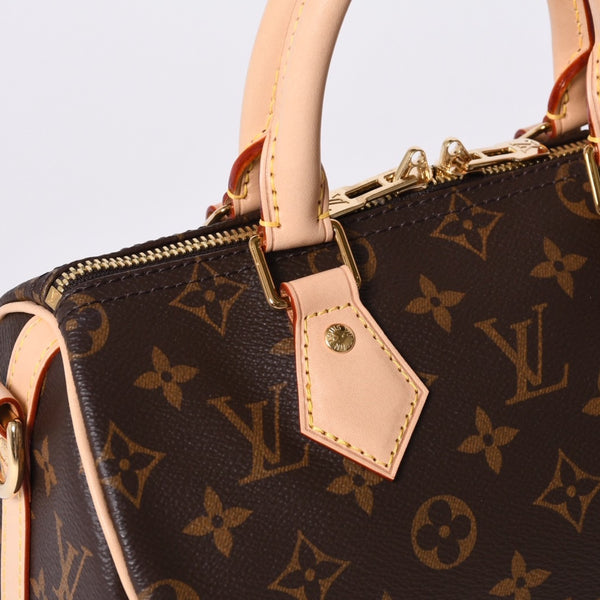 New Unused LOUIS VUITTON Nano Speedy Handbag 2WAY Bag M81085 Monogram Used 4a000998