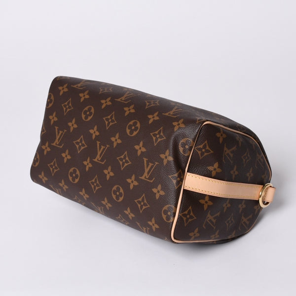 New Unused LOUIS VUITTON Nano Speedy Handbag 2WAY Bag M81085 Monogram Used 4a000998