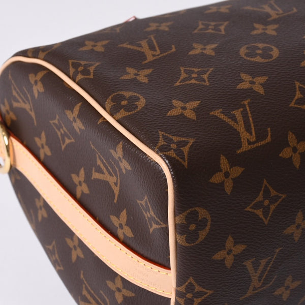 New Unused LOUIS VUITTON Nano Speedy Handbag 2WAY Bag M81085 Monogram Used 4a000998