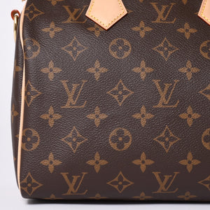 New Unused LOUIS VUITTON Nano Speedy Handbag 2WAY Bag M81085 Monogram Used 4a000998