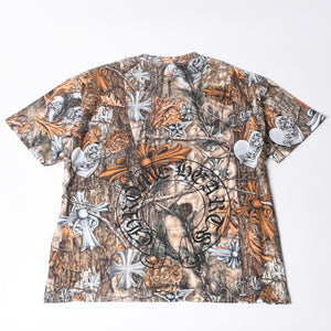 New unused item CHROME HEARTS NIKE NOCTA T-Shirt Size L Brown Used 4a001196