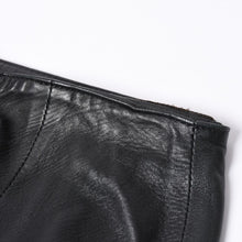 画像をギャラリービューアに読み込む, CHROME HEARTS クロムハーツ ハーフダガージップ レザースカート サイズ26 ブラック シルバー925 美品 中古 4a000951