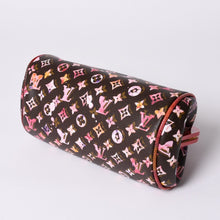 画像をギャラリービューアに読み込む, 極美品 LOUIS VUITTON ルイヴィトン モノグラムウォーターカラー リチャードプリンス パピヨン ハンドバッグ M95730 ブラウン レッド 中古 4a000902