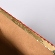 画像をギャラリービューアに読み込む, 極美品 LOUIS VUITTON ルイヴィトン モノグラムウォーターカラー リチャードプリンス パピヨン ハンドバッグ M95730 ブラウン レッド 中古 4a000902