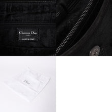 画像をギャラリービューアに読み込む, 極美品 Christian Dior クリスチャンディオール ハンドバッグ 07 RU 1017 クラッチバッグ ブラック 中古 4a000852