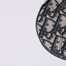 画像をギャラリービューアに読み込む, 極美品 Christian Dior クリスチャンディオール サドルミニバッグ ハンドバッグ M0456CTZQ オブリーク ネイビー 中古 4a001000