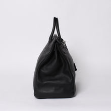 画像をギャラリービューアに読み込む, 極美品 HERMES エルメス Haut a Courroies オータクロア40 ハンドバッグ ブラック トゴ シルバー金具 □I刻刻印 中古 4a001021