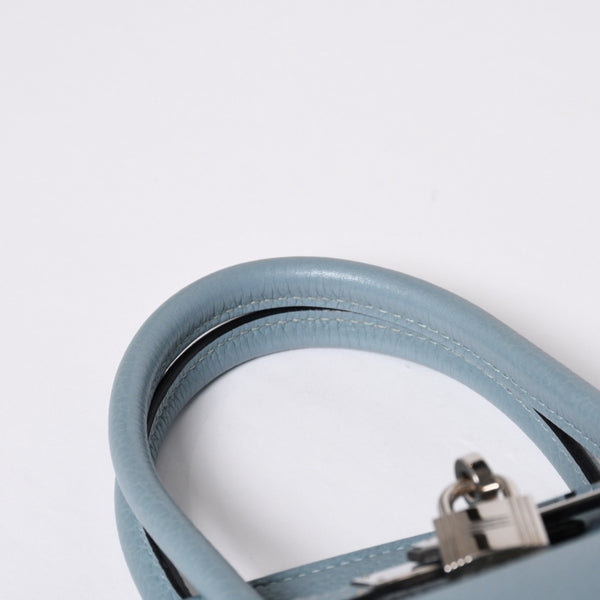 極美品 HERMES エルメス バーキン30 ハンドバッグ トゴ シエル シルバー金具 □M刻印 中古 4a001020