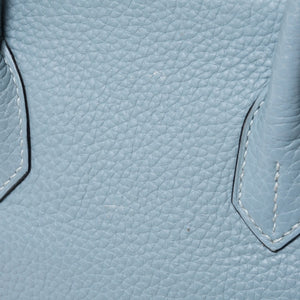極美品 HERMES エルメス バーキン30 ハンドバッグ トゴ シエル シルバー金具 □M刻印 中古 4a001020