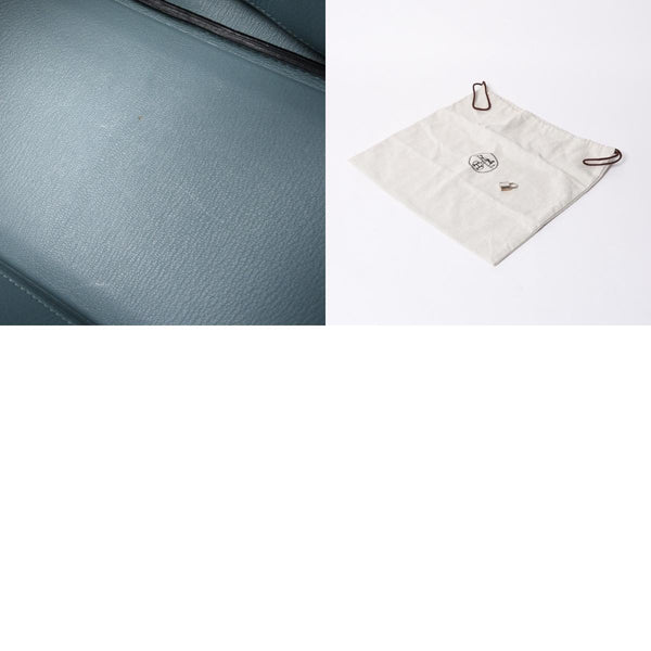 極美品 HERMES エルメス バーキン30 ハンドバッグ トゴ シエル シルバー金具 □M刻印 中古 4a001020