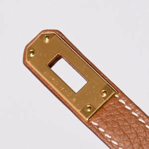 新品未使用 HERMES エルメス KELLY ケリー25 2WAYハンドバッグ 内縫い トゴ ゴールド ゴールド金具 B刻印 4a001014