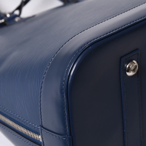 LOUIS VUITTON Alma BB Handbag M40855 Epi Leather Blue Gold Hardware Good Condition Used 4a000799