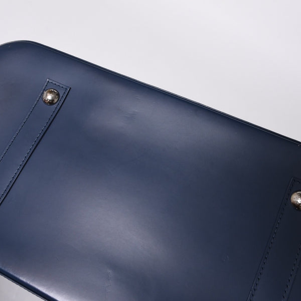 LOUIS VUITTON Alma BB Handbag M40855 Epi Leather Blue Gold Hardware Good Condition Used 4a000799