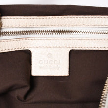 画像をギャラリービューアに読み込む, GUCCI グッチ GGキャンバス 145764 Shoulder Bag ワンショルダーバッグ ホワイト ブラウン 美品 中古 4a000268
