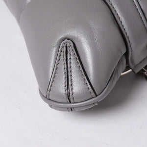 Very Good Condition GUCCI Gucci Horsebit 2way Shoulder Bag 764339 Leather Gray Silver Hardware Used 4b013020