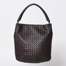 画像をギャラリービューアに読み込む, Bottega Veneta ボッテガヴェネタ Shoulder Bag ワンショルダーバッグ ダークブラウン 255690 美品 中古 4a000805