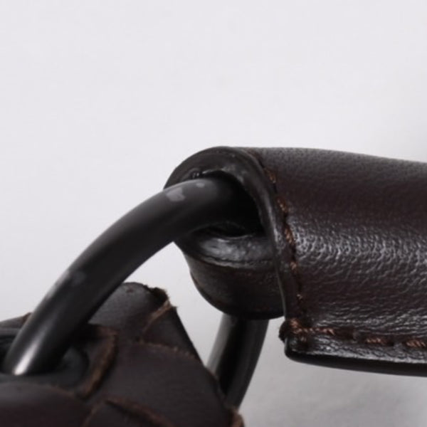 Bottega Veneta ボッテガヴェネタ Shoulder Bag ワンショルダーバッグ ダークブラウン 255690 美品 中古 4a000805