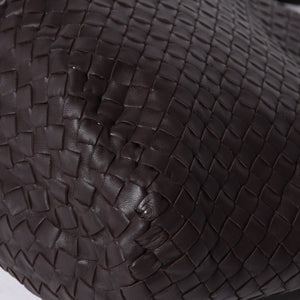 Bottega Veneta ボッテガヴェネタ Shoulder Bag ワンショルダーバッグ ダークブラウン 255690 美品 中古 4a000805