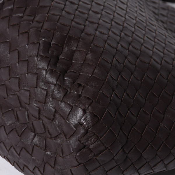 Bottega Veneta ボッテガヴェネタ Shoulder Bag ワンショルダーバッグ ダークブラウン 255690 美品 中古 4a000805