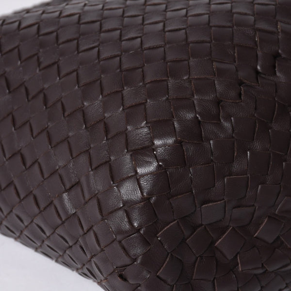 Bottega Veneta ボッテガヴェネタ Shoulder Bag ワンショルダーバッグ ダークブラウン 255690 美品 中古 4a000805