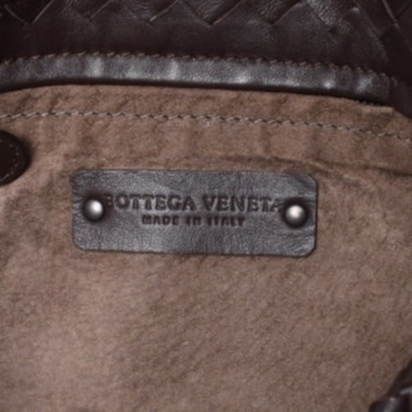 Bottega Veneta ボッテガヴェネタ Shoulder Bag ワンショルダーバッグ ダークブラウン 255690 美品 中古 4a000805