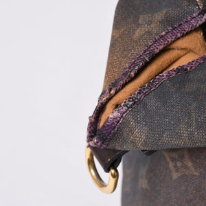 LOUIS VUITTON Louis Vuitton Tote Bag Richard Prince Heartbreak M95740 Monogram Jokes Canvas Violet Good Condition Used 4a000847