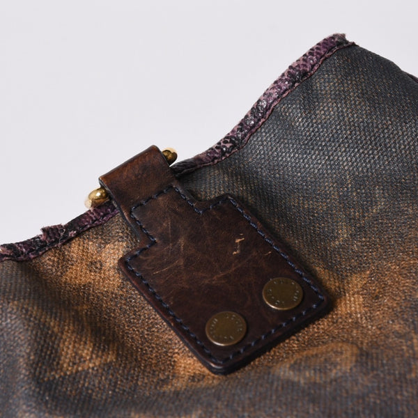LOUIS VUITTON Louis Vuitton Tote Bag Richard Prince Heartbreak M95740 Monogram Jokes Canvas Violet Good Condition Used 4a000847