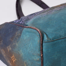 画像をギャラリービューアに読み込む, LOUIS VUITTON ルイヴィトン トートバッグ リチャードプリンス ハートブレイク M95740 モノグラムジョークスキャンバス ヴィオレ 美品 中古 4a000847