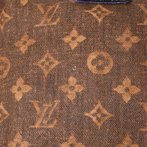 LOUIS VUITTON Louis Vuitton Tote Bag Richard Prince Heartbreak M95740 Monogram Jokes Canvas Violet Good Condition Used 4a000847