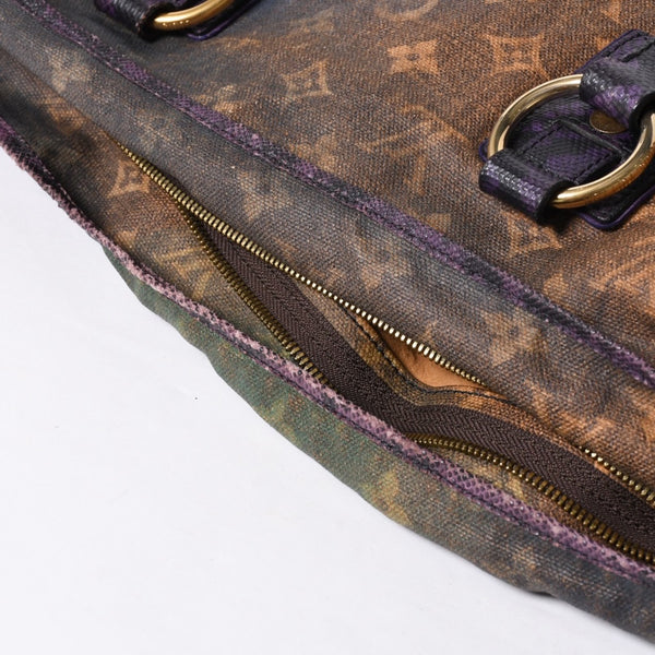 LOUIS VUITTON Louis Vuitton Tote Bag Richard Prince Heartbreak M95740 Monogram Jokes Canvas Violet Good Condition Used 4a000847