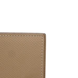 HERMES Notebook Cover Agenda X Engraved Vaux Epson Beige Gray Orange Good Condition Used 4a000791