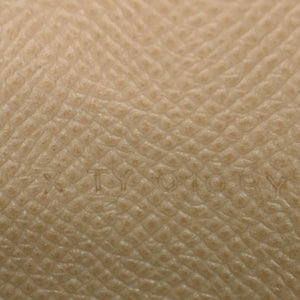 HERMES Notebook Cover Agenda X Engraved Vaux Epson Beige Gray Orange Good Condition Used 4a000791