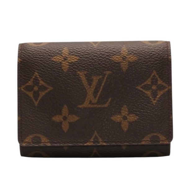 LOUIS VUITTON ルイヴィトン 二つ折り財布 カードケース 名刺入れ アンヴェロップ カルトドゥヴィジット M62920 CA0064 美品 中古 4a001034