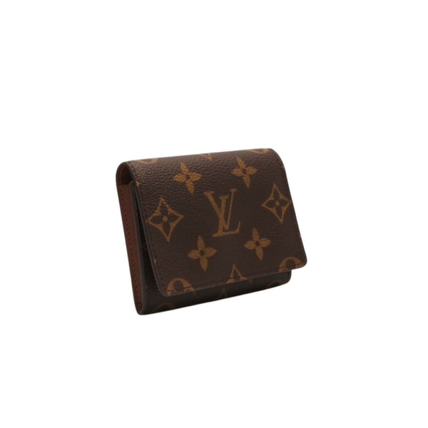 LOUIS VUITTON ルイヴィトン 二つ折り財布 カードケース 名刺入れ アンヴェロップ カルトドゥヴィジット M62920 CA0064 美品 中古 4a001034