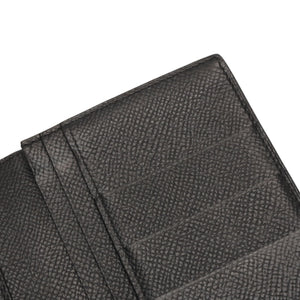 HERMES Hermes Bear Souffle Vaux Epson Long Wallet Gold Hardware C Stamp Made in France Black Gold Hardware Good Condition Used 4a000834