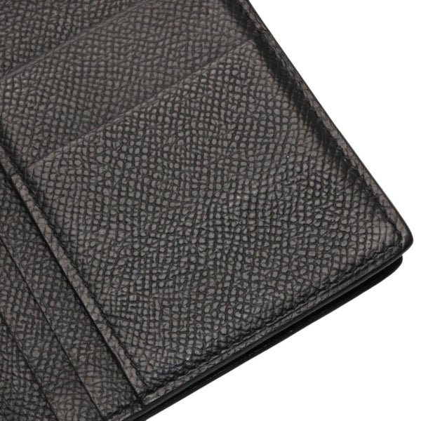 HERMES Hermes Bear Souffle Vaux Epson Long Wallet Gold Hardware C Stamp Made in France Black Gold Hardware Good Condition Used 4a000834