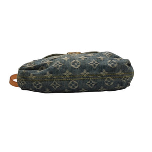 LOUIS VUITTON Mini Pretty One Shoulder Bag M95050 Monogram Denim Indigo Blue Good Condition Used 4a001216